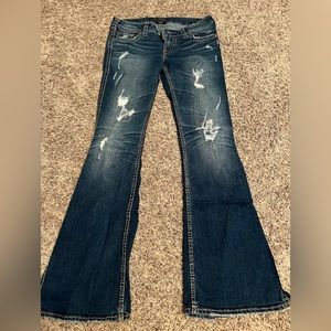 Silver Jean Co.  denim Jeans, size 29 x 33 . Like new condition